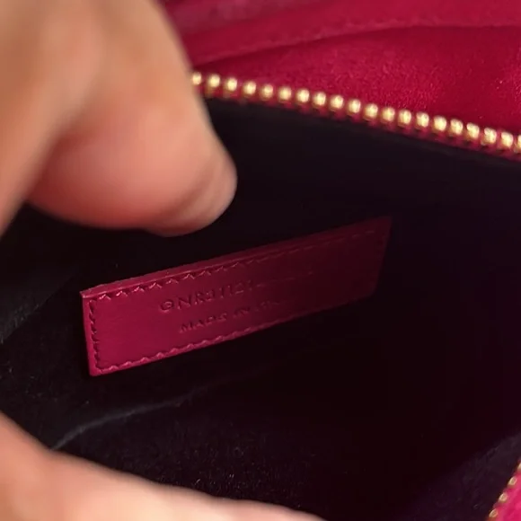 Saint Laurent Classic Y Hot Pink Leather Crossbody Bag - Picture 11 of 15